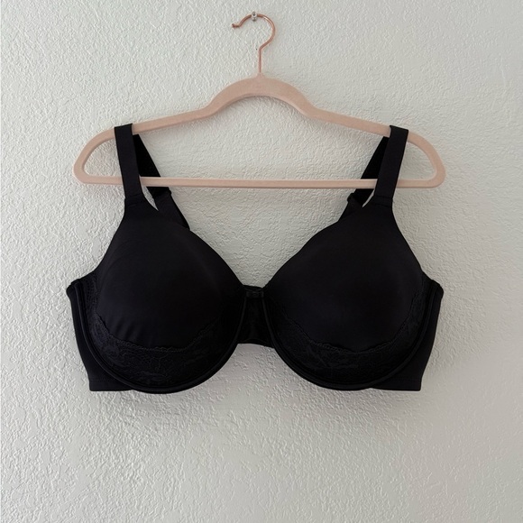 Vanity fair Black Full- Figure Smoothing Underwire Bra Size 40DD - Picture 3 of 9